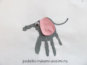 Детские поделки. Что можно сделать из отпечатков рук