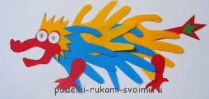 Детские поделки. Что можно сделать из отпечатков рук