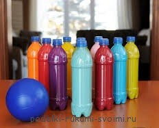 боулинг игры для детей своими руками