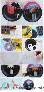 из одноразовых тарелок (1)