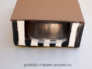 касса своими руками из коробки