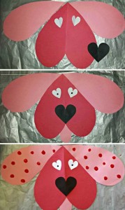 Поделки с детьми на день Святого Валентина 