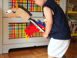 6 make a hobby horse and dragon diy toy felt hockey stick