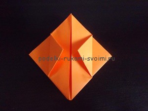 Детские осенние поделки из бумаги. оригами (29)